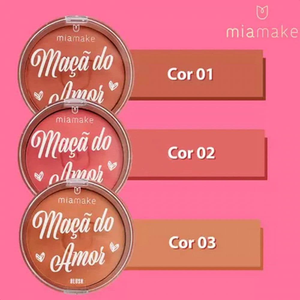 Blush Maçã do Amor Mia Make 3